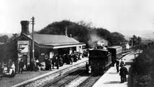 Devynock Station 1912, Neath & Brecon Raiway (ELR: NAB @ 24m 42ch)
