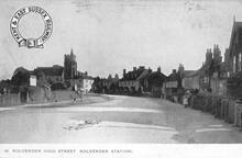 Publicity Postcard issued by the Kent & East Sussex Railway. No. 4. Rolvenden Hight Street (Ref: 031452)