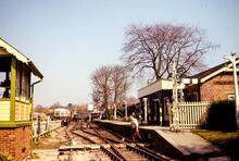Tenterden Town station (KSU @ 53m 11ch). 12 April 1980