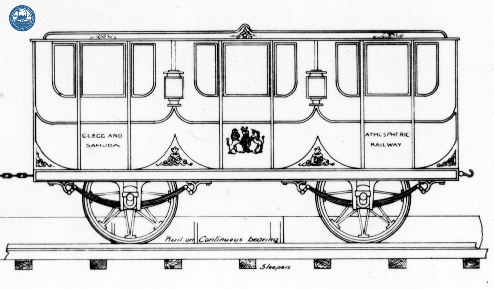  Atmospheric Railway - Passenger Car. (Ref: 011839)