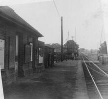 Shropshire and Montgomeryshire Railway. Nesscliffe Station (SAM @ 11m 20ch). 25 July 1959