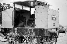 Derbyshire Stone No.2. A Planet Diesel locomotive used for shunting in Middleton Quarry. 29 May 1965.