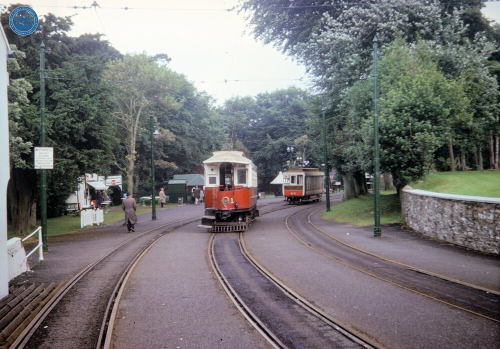 Manx Electric Railway. Laxey. 21 July 1965