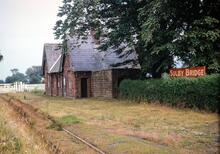 Manx Northern Railway. Sulby Bridge station looking east. 18 July 1965