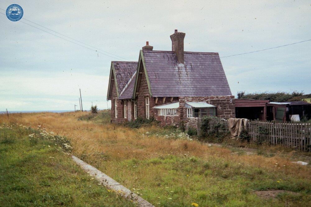 Manx Northern Railway. St. Germains station. from the South.10 August 1971