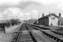 Epworth station (AJL @ 12m 38ch), looking north. 16 April 1965