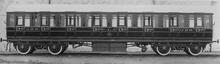 Cheshire Lines Committee Third Class Non-corridor Carriage No. 326