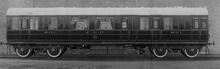 Cheshire Lines Committee Saloon Carriage Non-corridor No. 201