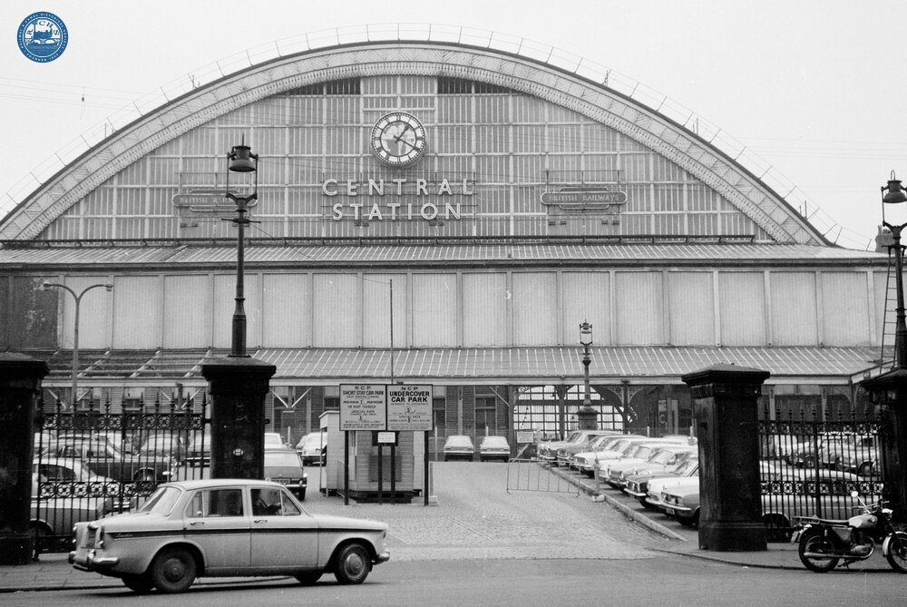 Manchester Central station (MAJ @ 34m 03ch). 29 December 1970