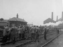 Winsford & Over terminus (WFD @ 31m 79ch). 26 March 1960