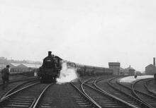 Winsford & Over terminus (WFD @ 31m 79ch). 26 March 1960