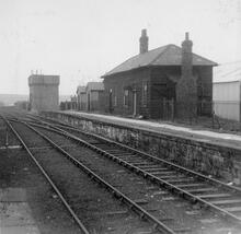 Winsford & Over terminus (WFD @ 31m 79ch). 26 March 1960
