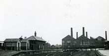 Winsford & Over branch. The terminus (WFD @ 31m 79ch). 05 June 1960