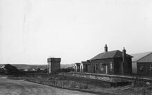 Winsford and Over station (WFD @ 31m 79ch). 31 March 1963