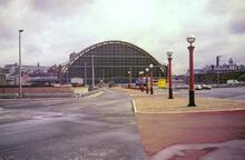 Manchester Central station (MAJ @ 34m 03ch), now the G-Mex centre. 28 March 1987