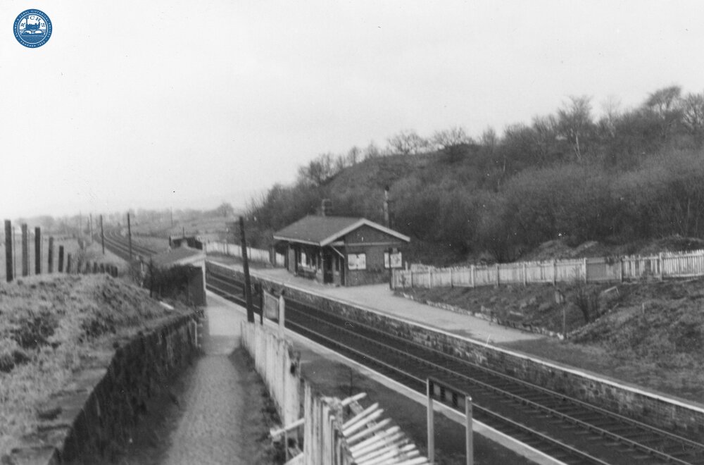 High Lane station (MRH @ 7m 76ch), looking north. 20 April 1965