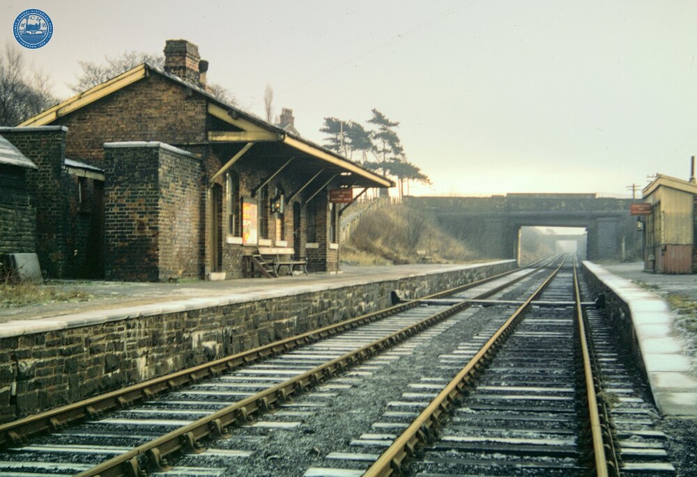 High Lane station (MRH @ 7m 76ch), looking south. 28 December 1969