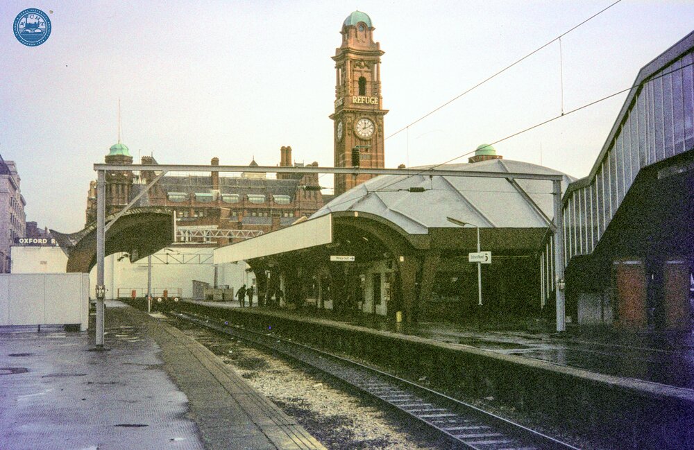 Manchester Oxford Road (COL @ 189m 29ch). 25 January 1983.