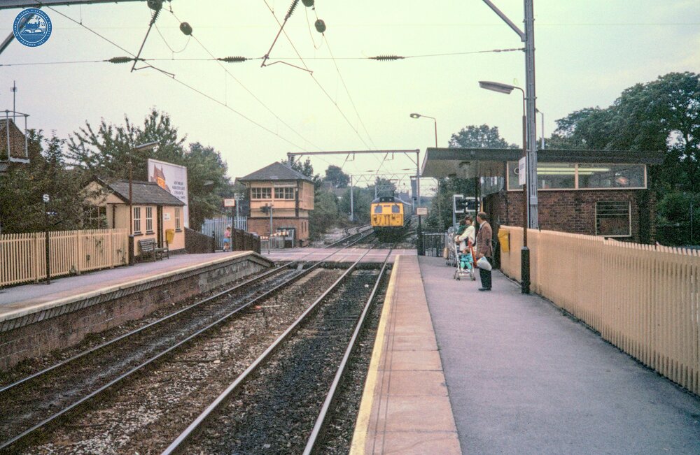 Navigation Road station (CDM1 @ 7m 25ch), looking South. 23 August 1988