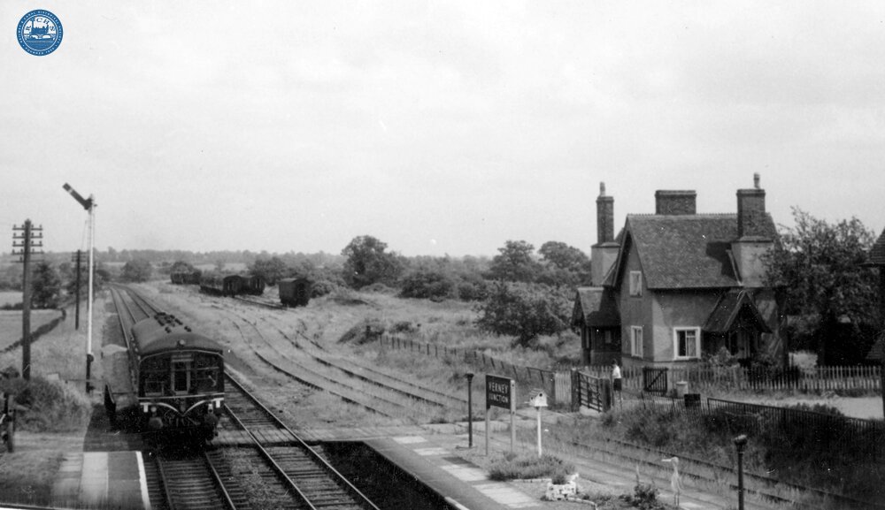 Verney Junction station (MCJ2 @ 50m 47ch). 07 Jun 1961