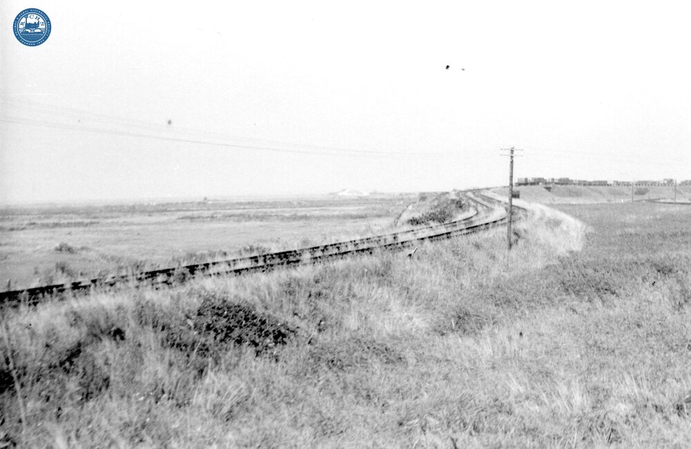 Disused Norfolk & Suffolk Joint connection from Lowestoft line to Yarmouth Beach (YEG). 7 September 1959
