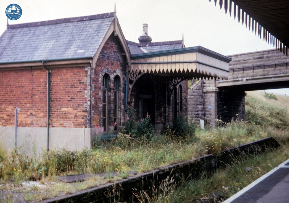 Melton Constable Station (PMY2 @ 31m 43ch), from the South. 20 July 1967