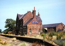 Long Sutton station (SYS @ 39m 36ch), looking North. 22 July 1967