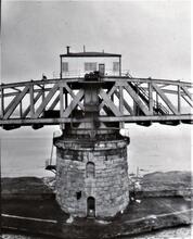 Gloucester & Sharpness Canal: Severn Swing Bridge. 1959