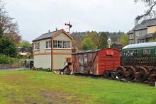 Parkend Station (SAW @ 12m 25ch). 27 April 2024