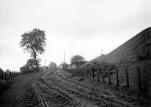 Clee Hill Branch. Dhu Stone Quarries (CLE @ approx 6mp). 01 October 1961