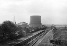 Dinnington and Laughton station (BKS @ 4m 26ch). 03 April 1961