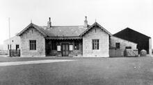 Portland (old) Station Exterior 1946. (Portland Goods Branch @ 172m 63ch) (Ref: 030324)