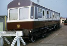 017063  Caledonian Railway Engineers Observation saloon, no 41. Shildon Rail 150 26 Audust 1975