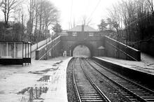 Kirkhill station (KHL @ 97m 15ch). 13 February 1971