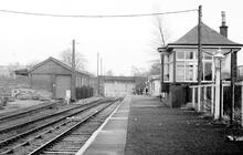 East Kilbride station (EKE @ 7m 50ch). 16 January 1971