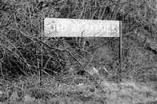 Nameplate of Old Kilpatrick station (RVS2 @ 111m 20ch). 13 March 1971