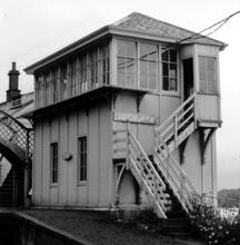Loch Awe signal box (OBN2 @ 49m 48ch). 16 October 1965
