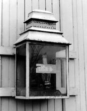 Loch Awe station (OBN2 @ 49m 48ch) lamp. 16 October 1965. 