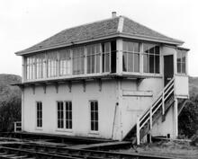 Connel Ferry (OBN2 @ 65m 30ch). East Signal Box. 16 October 1965 