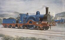 Caledonian Railway 8 feet single no 83. (017434 )