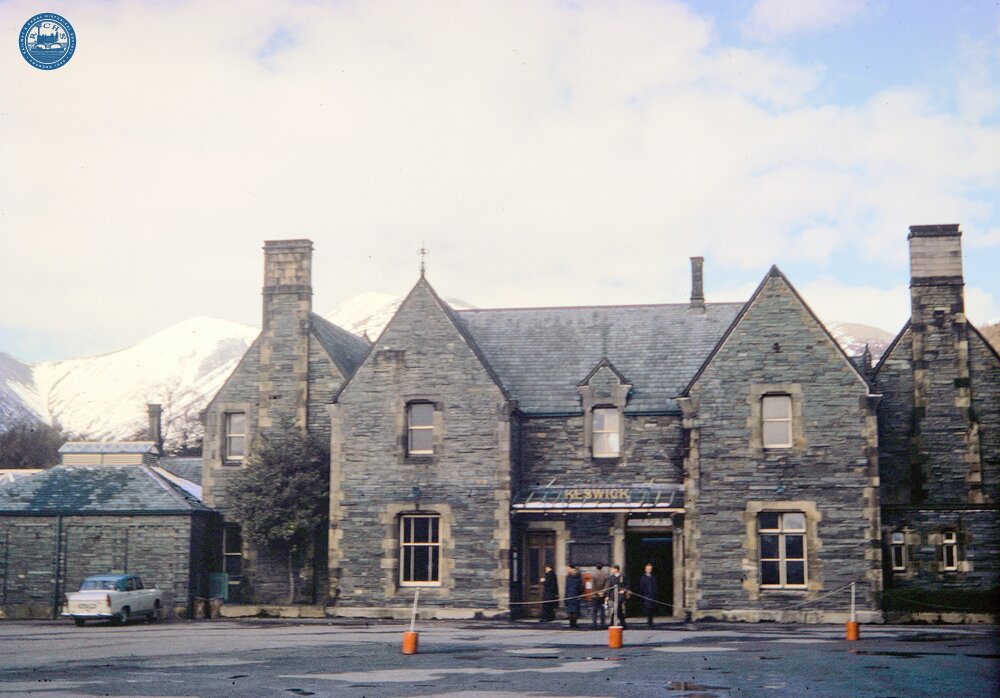 Keswick station (CKP @ 12m 76ch), looking north. 02 April 1966