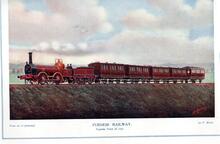017526  Furness railway. Express tain of 1850