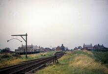 Pilling station (KEL @ 7m 01ch), looking West. 10 September 1961.