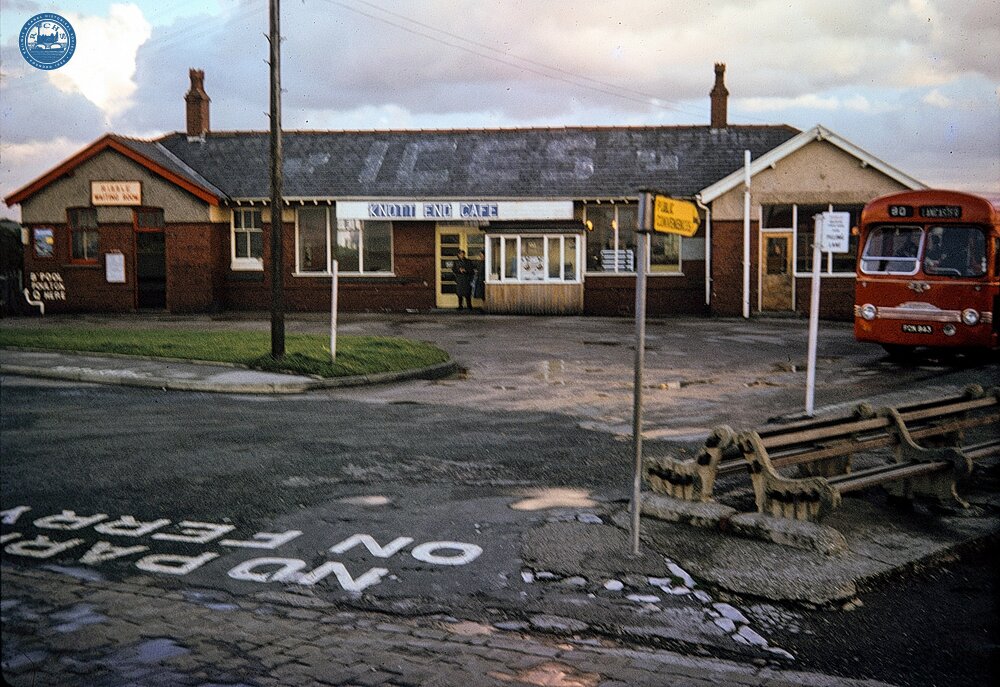 Knott End Railway Station (KEL @ 11m 33ch). 01 October 1963