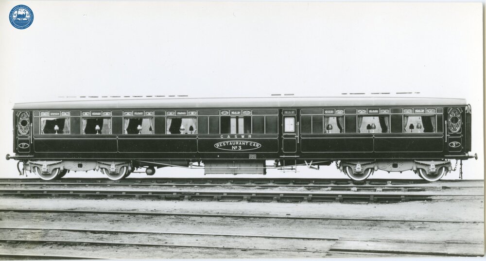 GSWR Bogie 1st/ 3rd Restaurant Car No. 3 (Ref: 011008)