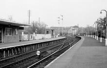 Corkerhill station (CNL @ 3m 11ch). 10 March 1971 (Ref:221233)