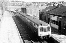 Kilmacolm station (KLM @ 16m 52ch). 14 June 1971 (Ref: 221250)