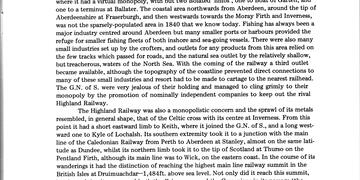 Great North of Scotland and Highland Railway Historical Maps (Ray Cook - 1977)
