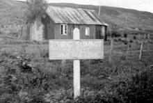 Lairg Summit sign (WCK @ 69m 32ch). 25 June 1971
