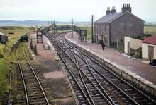 Georgemas Junction (WCK @ 147m 20ch), looking west. 07 July 1964